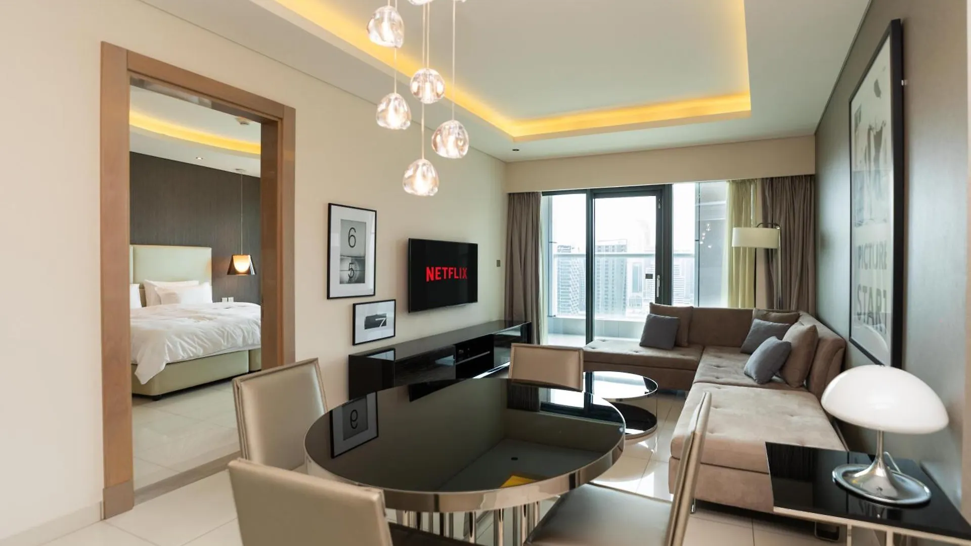 Exclusive 1Br Apt With Burj Khalifa Views Dubai 0*,